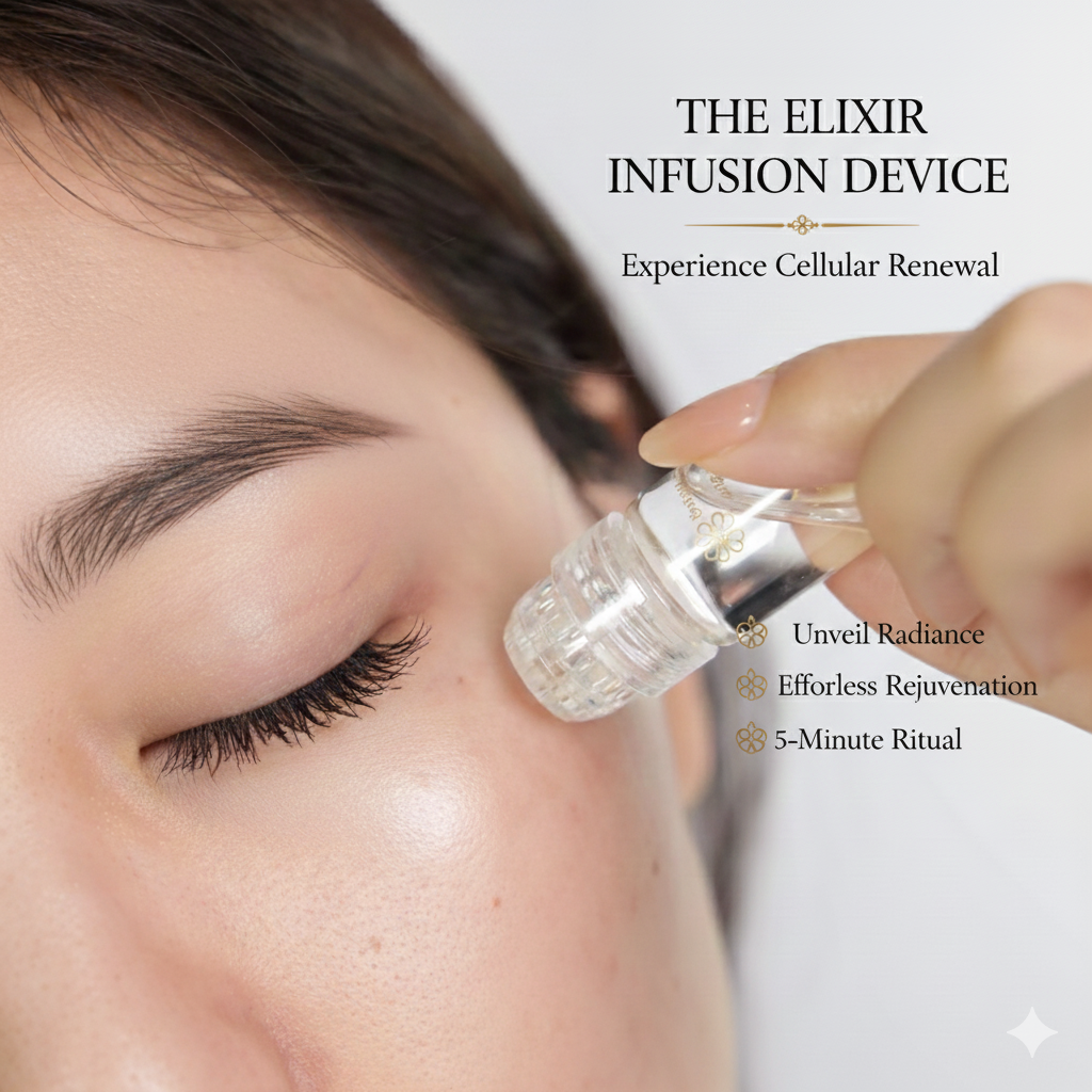 BeFabLuxx Micro-Infusion Facial System 0.5mm| At-Home Microneedling Serum Kit for Wrinkles, Hydration & Skin Renewal