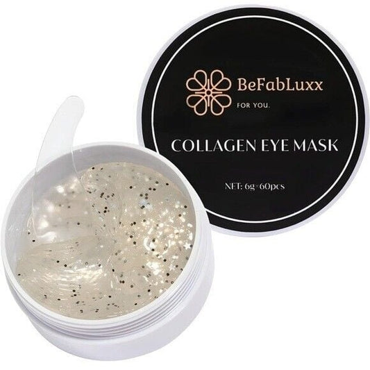 Eye Mask, 60 Pcs Anti-Aging Gel Patches, Pads Eye Collagen, Hyaluronic Acid