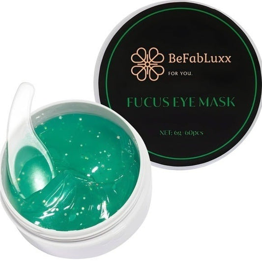 Under Eye Mask (60 PCS)Fucus Antioxidant Patches pads Hyaluronic Acid Collagen
