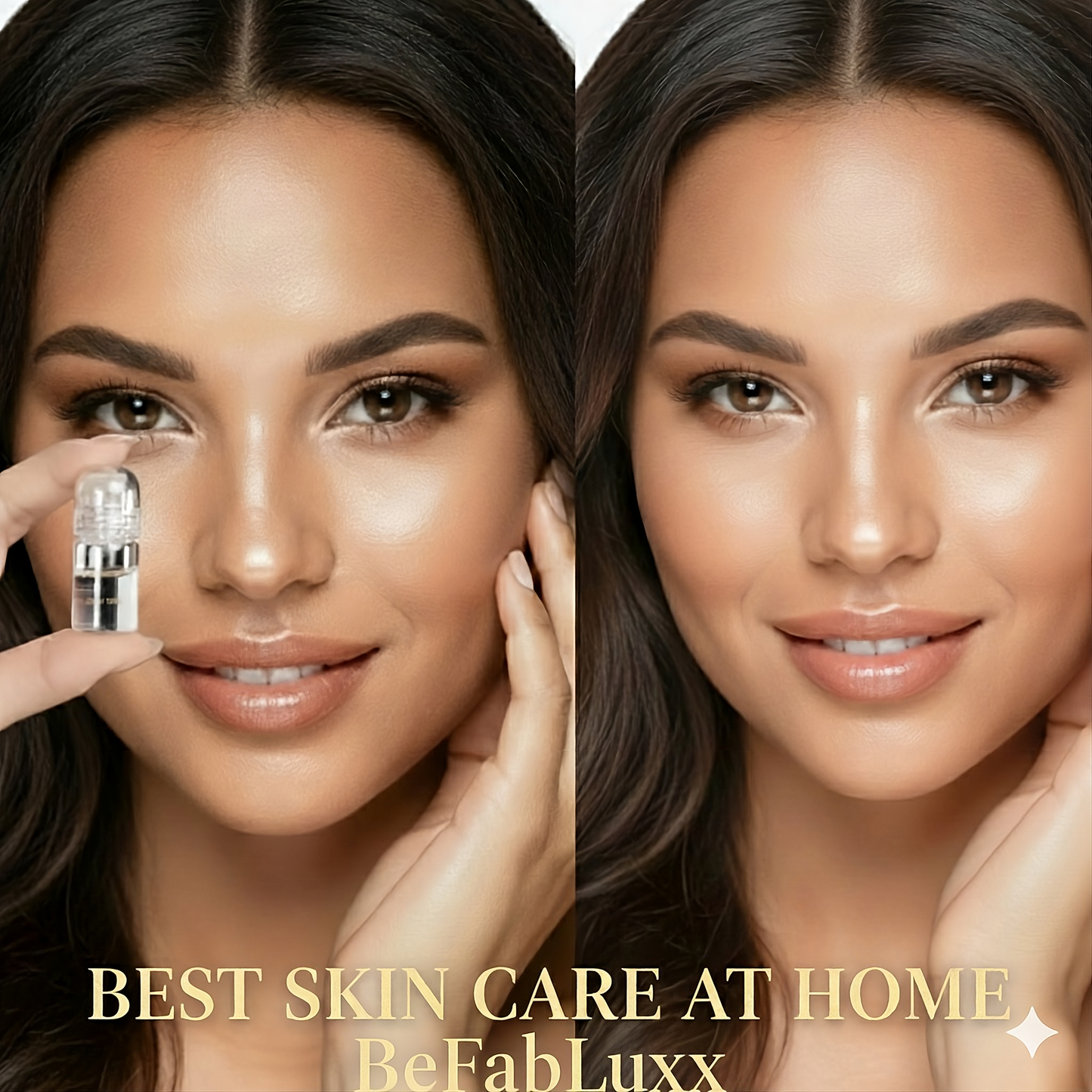 BeFabLuxx Micro-Infusion Facial System 0.5mm| At-Home Microneedling Serum Kit for Wrinkles, Hydration & Skin Renewal